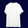 back view of away white retro jersey (82/83) showing number-ready back panel.
