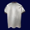 back view of FA Cup Final retro jersey (1983) showing reinforced back panel.