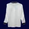 back view of long sleeve FA Cup Final retro jersey (1983) showing number-ready back panel.