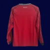 ManU 25/26 Home Red Long Sleeve Fans Back, printable back, comfortable fit