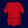 back view of home retro jersey (02/04) showing number-ready panel and stitched seams.