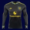 ManU 25/26 Third Long Sleeve Player Front, third kit, player cut