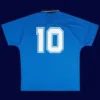 Maradona Argentina away blue retro shirt back 1994 with #10, high-quality breathable design.