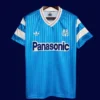 Marseille away classic retro jersey 1990 front view