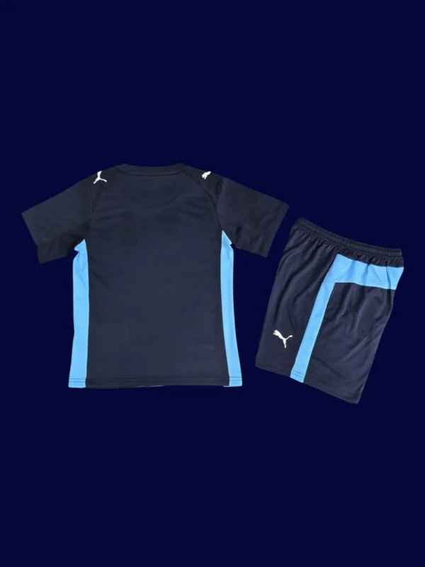 Marseille Away Kids kits 25/26 back custom number