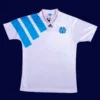 Marseille home classic retro jersey 1992/93 front vintage white design