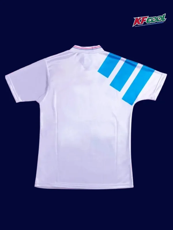 Marseille home classic retro jersey 1992/93 back view