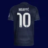 Mbappé Real Madrid away jersey back 25/26 with #10, high-quality breathable design.
