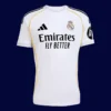 Mbappé Real Madrid home jersey front 25/26, high-quality breathable fan gear.