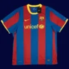 Messi Barcelona home retro jersey front 10/11, high-quality breathable fan classic with #10.