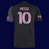 Messi Inter Miami away player jersey back 2025 with #10, breathable high-quality design.
