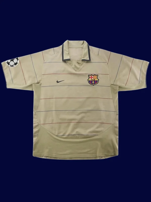Messi Barcelona away retro jersey front 03/05, high-quality breathable fan classic with #30.