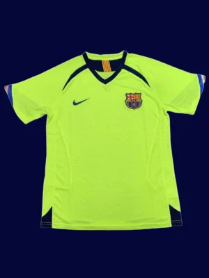 Messi Barcelona away retro jersey front 05/06, high-quality breathable fan classic with #30.