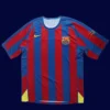 Messi Barcelona UCL final home retro jersey front 05/06, high-quality breathable fan classic with #30.