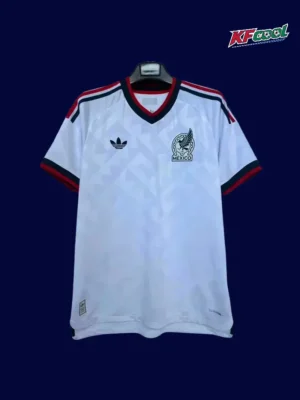 Mexico away white jersey 26/27 fans front — supporter edition, breathable