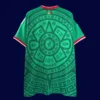 Mexico home green jersey 26/27 fans back with collar detail