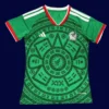 Mexico home green women’s jersey 26/27 fans front, tailored fit