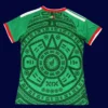Mexico home green women’s jersey 26/27 back with trim detail