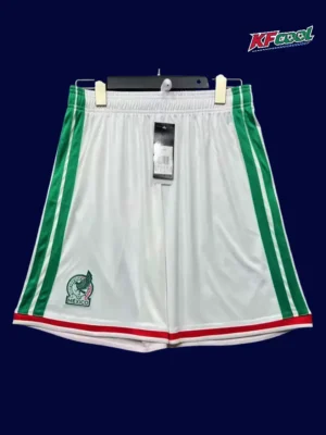 Mexico home shorts 26/27 fans front with elastic waist