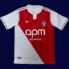 Monaco Home Jersey 25/26 Fans Version front collectible high‑quality football top