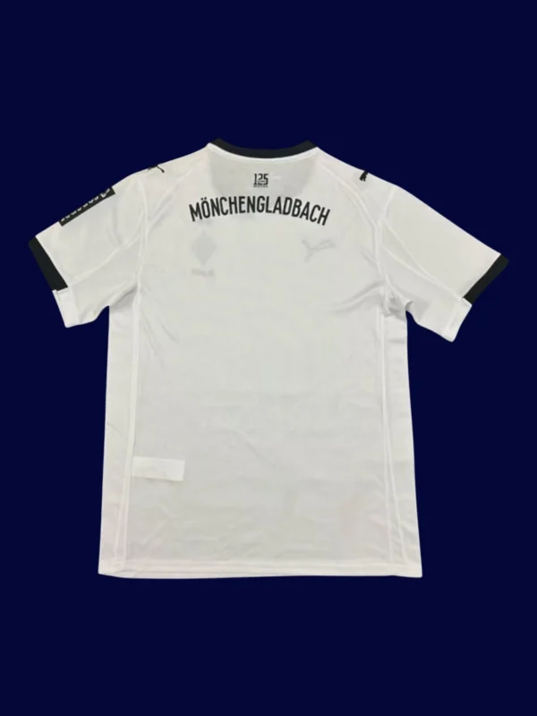 Mönchengladbach Home Jersey 25/26 Fans Version back with printed number area.