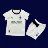 Mönchengladbach Home Kids Kits 25/26 front with mini crest and youth-friendly fit.