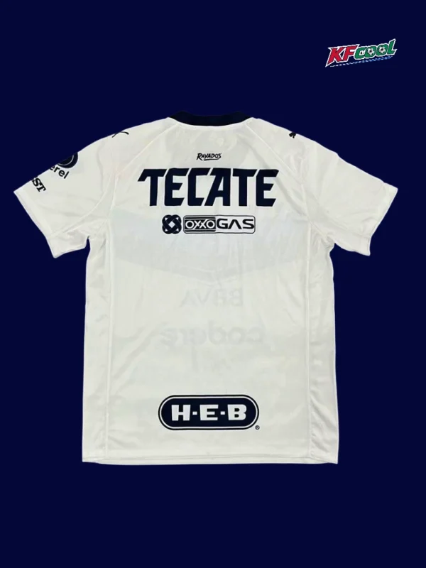 Monterrey away jersey 25/26 fans version back view