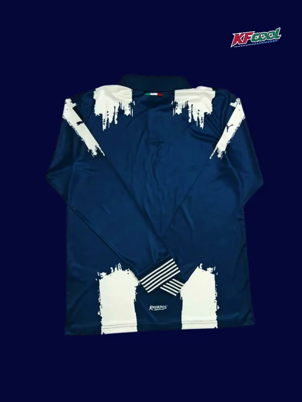 Monterrey World Cup home LS jersey 25/26 fans version back view