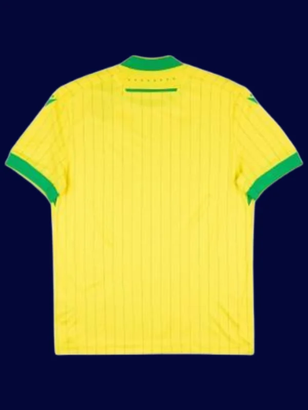 Nantes Home Jersey 25/26 Fans Version back custom number