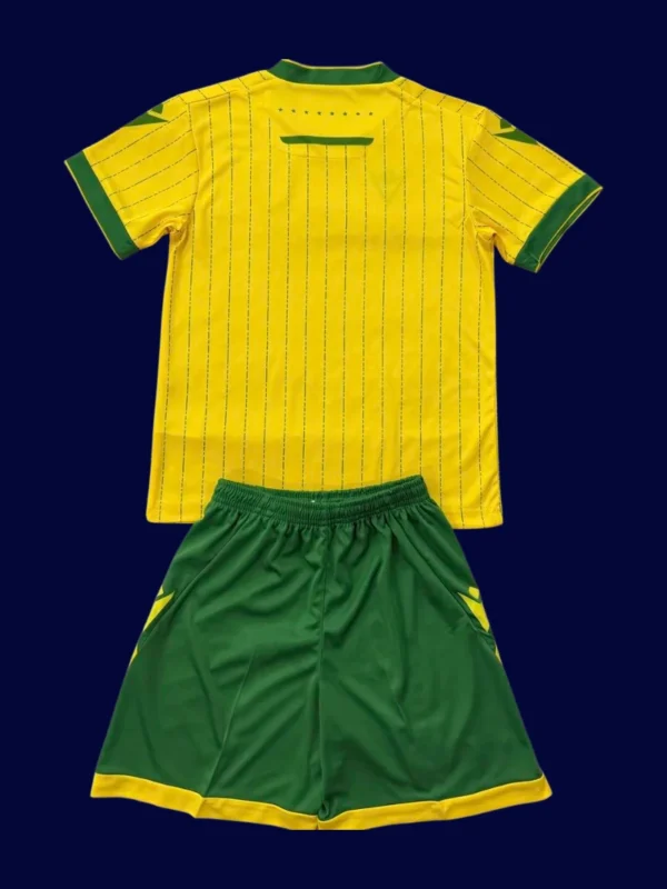 Nantes Home Kids kits 25/26 back custom number
