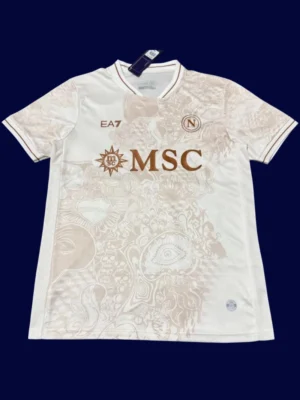 Napoli Away Jersey 25/26 Fans Version front showing away design and club badge.