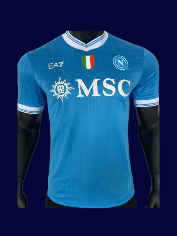 Napoli Home Jersey 25/26 Player Version front with professional cut and club crest.