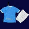 Napoli Home Kids Kits 25/26 back with printed number panel.