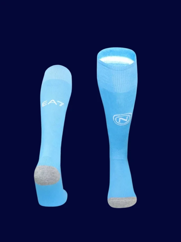 Napoli Home Sock 25/26 front showing official home colors.