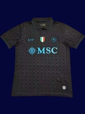 Napoli Third Jersey 25/26 Fans Version front with alternate third kit colors and crest.