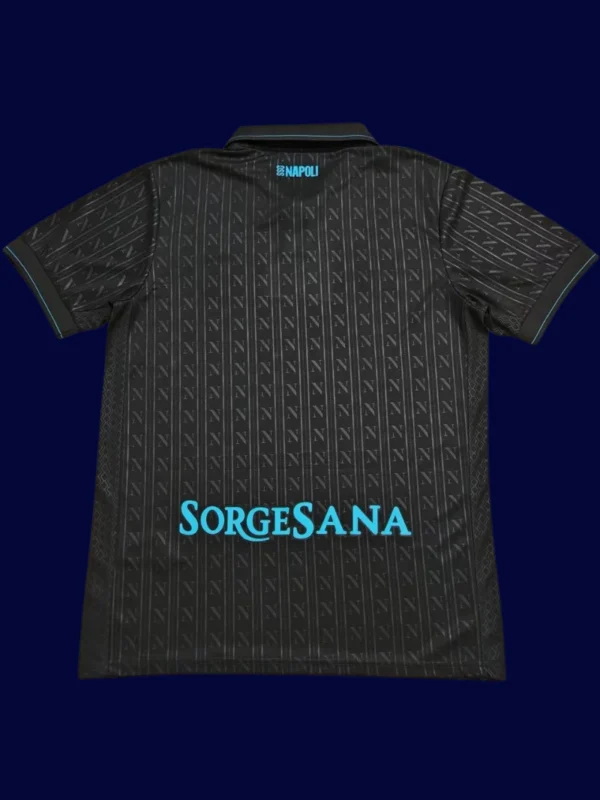 Napoli Third Jersey 25/26 Fans Version back with printed number panel.