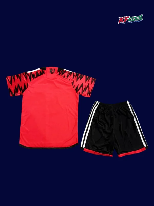 New York Red Bull home kids kits 25/26 back view