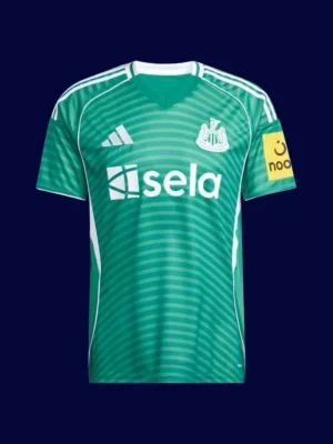 Newcastle United Away Jersey 25/26 Fans Version front high-quality breathable lightweight football shirt