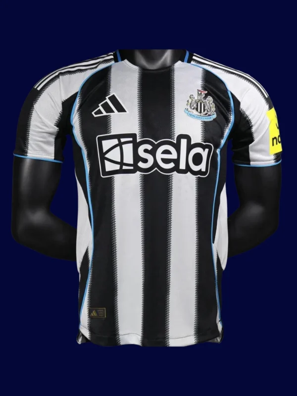 Newcastle United Home Jersey 25/26 Player Version front pro-grade lightweight performance shirt
