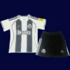 Newcastle United Home Kids kits 25/26 front lightweight breathable junior football shirt