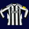 Newcastle United Home LS Jersey 25/26 Fans Version front collectible high-quality long sleeve football top