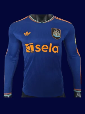 Newcastle United Third LS Jersey 25/26 Player Version front pro-grade long sleeve lightweight performance shirt