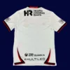 Newell Old Boy 25/26 away jersey back view with custom number