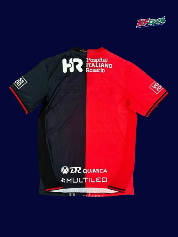 Newell Old Boy 25/26 home jersey back view with custom number