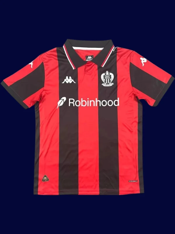 Nice Home Jersey 25/26 Fans Version front collectible high‑quality football top