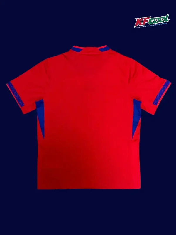 Norway home red jersey 26/27 fans back with collar detail