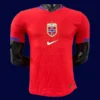 Norway 26/27 home player jersey front — pro fit, red design