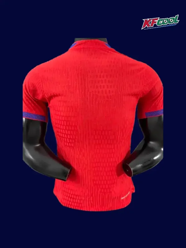 Norway 26/27 home player jersey back — lightweight performance panel
