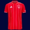Nottingham Forest Home Jersey 25/26 Fans Version front with club crest and red home design.