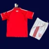 Nottingham Forest Red Home Kids kits 2526B - KFCool – Football Jerseys & Soccer Kits Store Nottingham Forest Red Home Kids Kits 25/26 back with printed number area.
